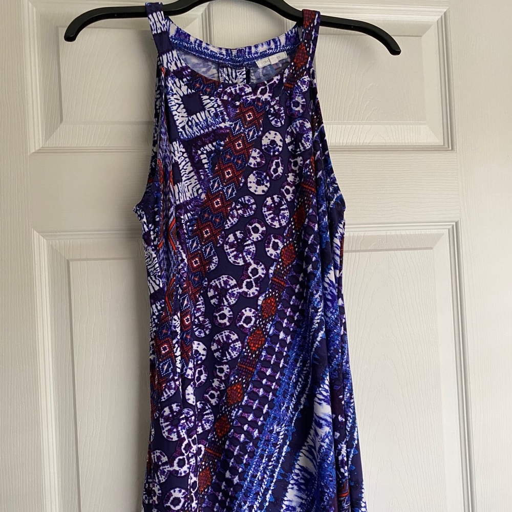 Button back tunic